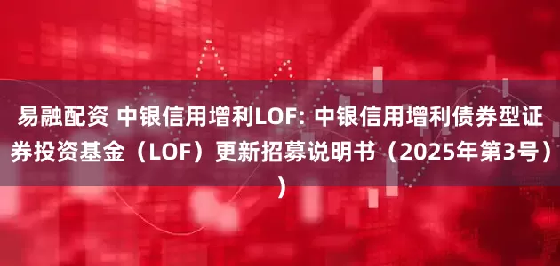 易融配资 中银信用增利LOF: 中银信用增利债券型证券投资基金（LOF）更新招募说明书（2025年第3号）