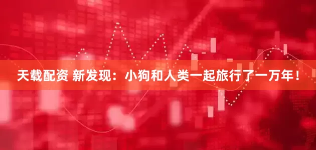 天载配资 新发现：小狗和人类一起旅行了一万年！